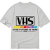 THE FUTURE IS HERE 1976 Printed Retro Cotton Tshirt for Men and Women Fashion Short Sleeved Shirt SpringSummer New Collection
