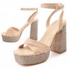 Women's Heel Sandal. Festsand8  88528