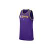 Los Angeles Lakers NBA Dri-Fit Basketball Jersey Men Tops Purple BQ9344-504