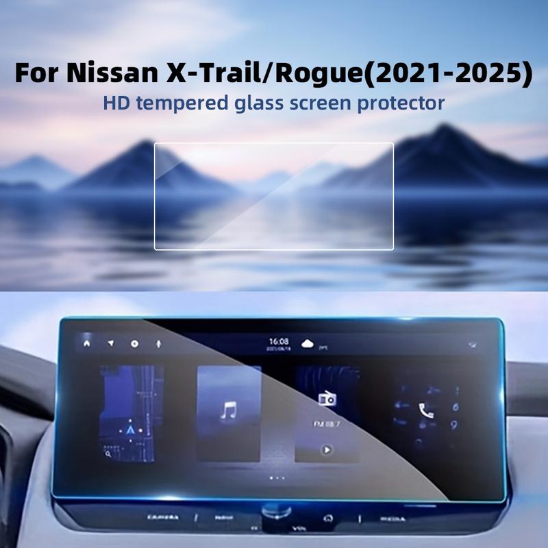 Для Nissan X Trail Rogue -2025 Защитная пленка из закаленного стекла HD для экрана навигации 12,3 дюйма в упаковке с пенопластовой коробкой