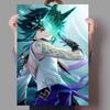 Anime Figure Genshin Impact Poster XIAO Decoration Art Decor Painting Home Decor Poster Room Wall Decor Canvas Quality Poster