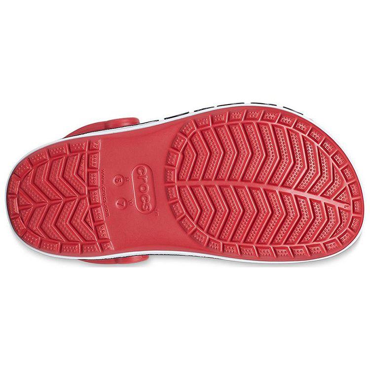 Crocs Bayaband EVA Нескользящие Прочные Легкие 2 см Спортивные тапочки Унисекс тапочки Красные 205089-6HC