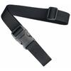 No Border FABLT One-Touch Belt, Made In Japan, Soft Belt, 30mm, Medium, Black, FA-BLTNX30MBK