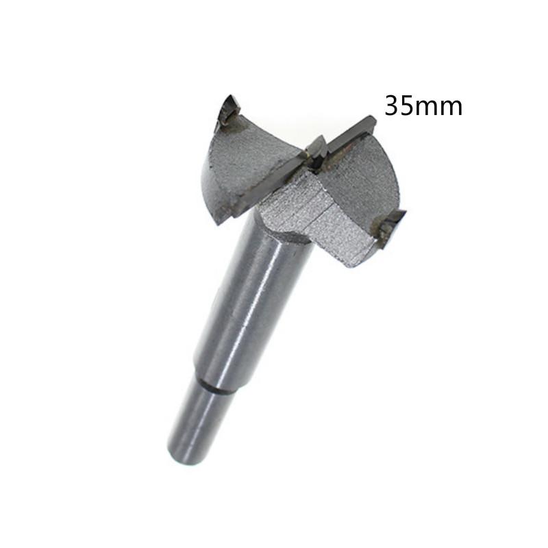 35mm Hinge Drilling Locator Jig, Cabinet Wardrobe Door Hinge Hole Opener Drill Guide with Drill Bits Woodworking Accessories