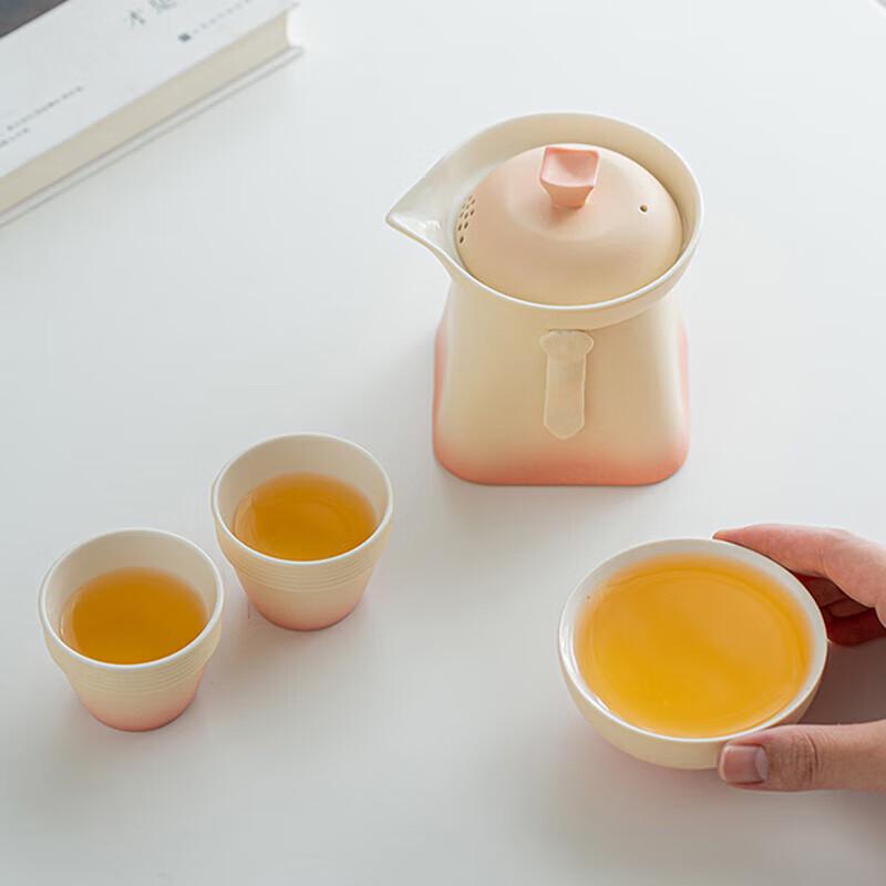 Portable Ceramic Travel Tea Set