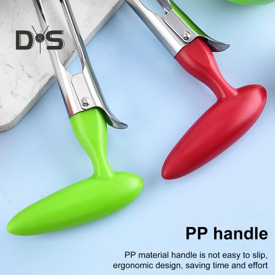 Инструмент для удаления сердцевины фруктов с острыми зубчатыми лезвиями, простой в использовании портативный многофункциональный инструмент для удаления сердцевины фруктов