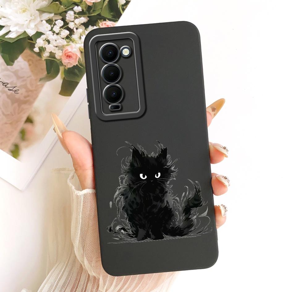 Для чехла Tecno Camon 18 18T 18P 18i Чехол для телефона Популярный Цветок Мягкий силиконовый чехол Для Tecno Camon 18 Premier CH9 CH9n Защитный