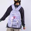 Cute 26 English Letters Printed Backpack for Teenager Student Girl Boy Bookbag Schoolbag Large Capacity Waterproof Travel Bag Gift Rucksak