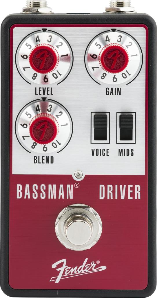 Fender Педаль перегруза Driver Overdrive для бас-гитары Bassman®