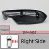 For Honda Fit Jazz 2014-2020 Wing Side Mirror Lower Cover Car External Rearview Mirror Lower Cap Shell Car Accessories