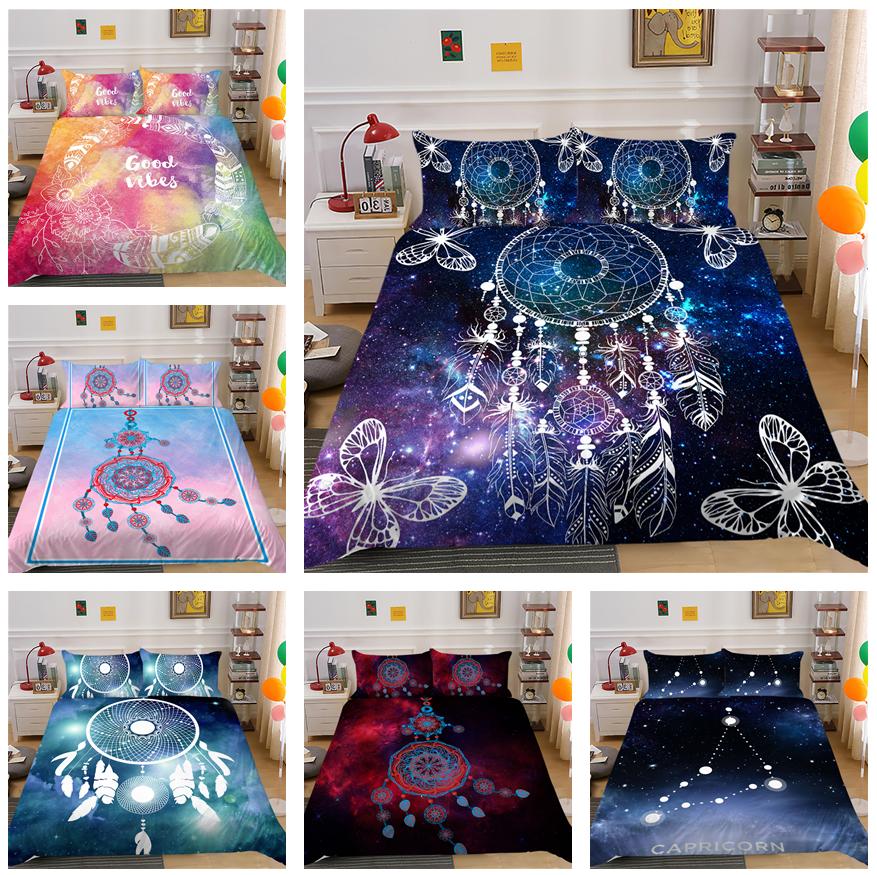 Dream Catcher Home Bedding Set Bedding Cover and Pillow Cover Set AU/EU/US Full Size Home Decoration