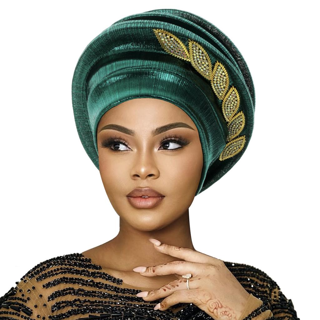 Шляпы-береты, тюрбаны, головные уборы для женщин, африканские женские головные платки, женские береты, тюрбаны, головной убор из Нигерии, для свадебной вечеринки, геле