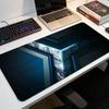 Стиль Техно Большой Расширенный Коврик для Мыши Синий Techstyle Увеличенный Коврик для Клавиатуры и Мыши Декор для Рабочего Стола