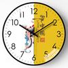 12-inch 30cm Creative Wall Clock Living Room Home Chinese Style Clock Fashionable Simple Wall Hanging Silent Clock