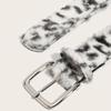 Trend Women's Belt Leopard Print Adjustable Waist Belt Pin Buckle Waistband Jeans Accessories