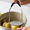 Нержавеющая сталь Картофелемялка для приготовления пюре из картофеля, сладкого картофеля, фруктов, овощей Кухонные гаджеты