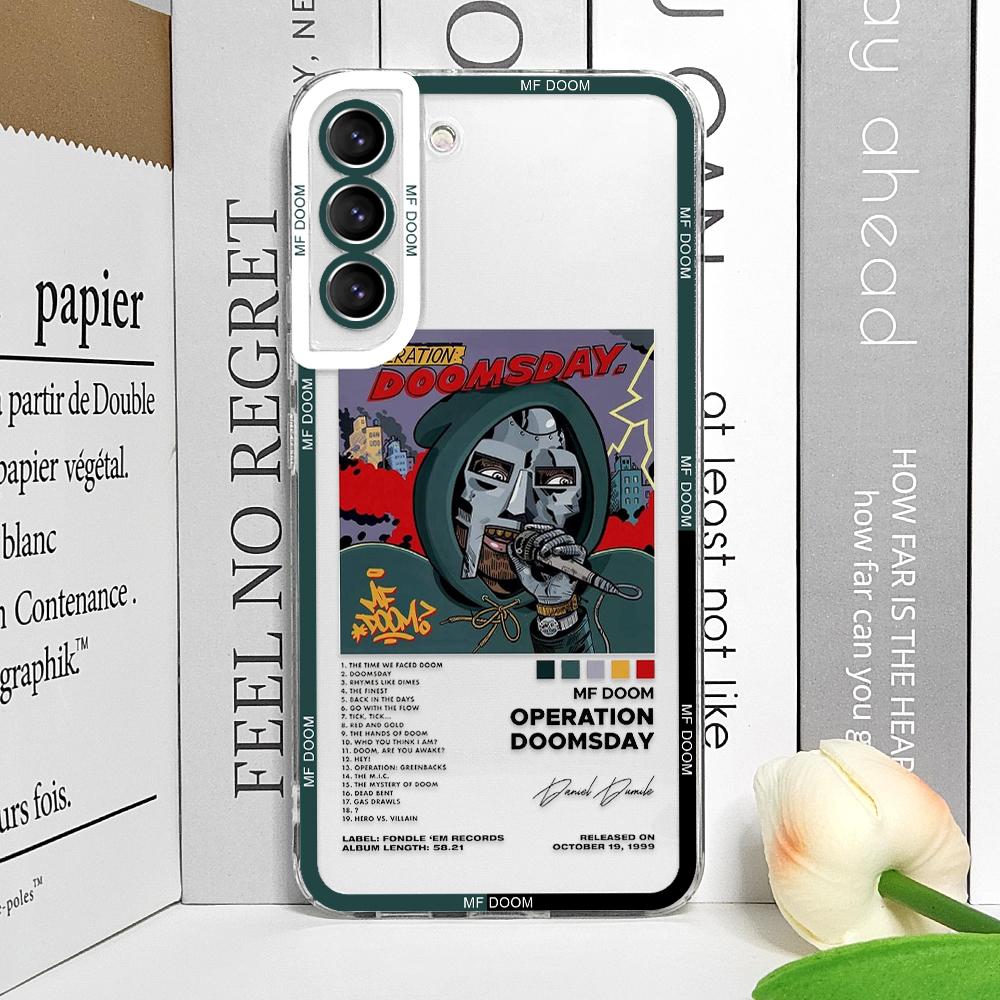 Fashion MF DOOM Singer Phone Case For Samsung Galaxy S26 S23 S24 S22 S25 Ultra Plus Cover For Galaxy S25+ S24+ S23+ S26+ Fundas