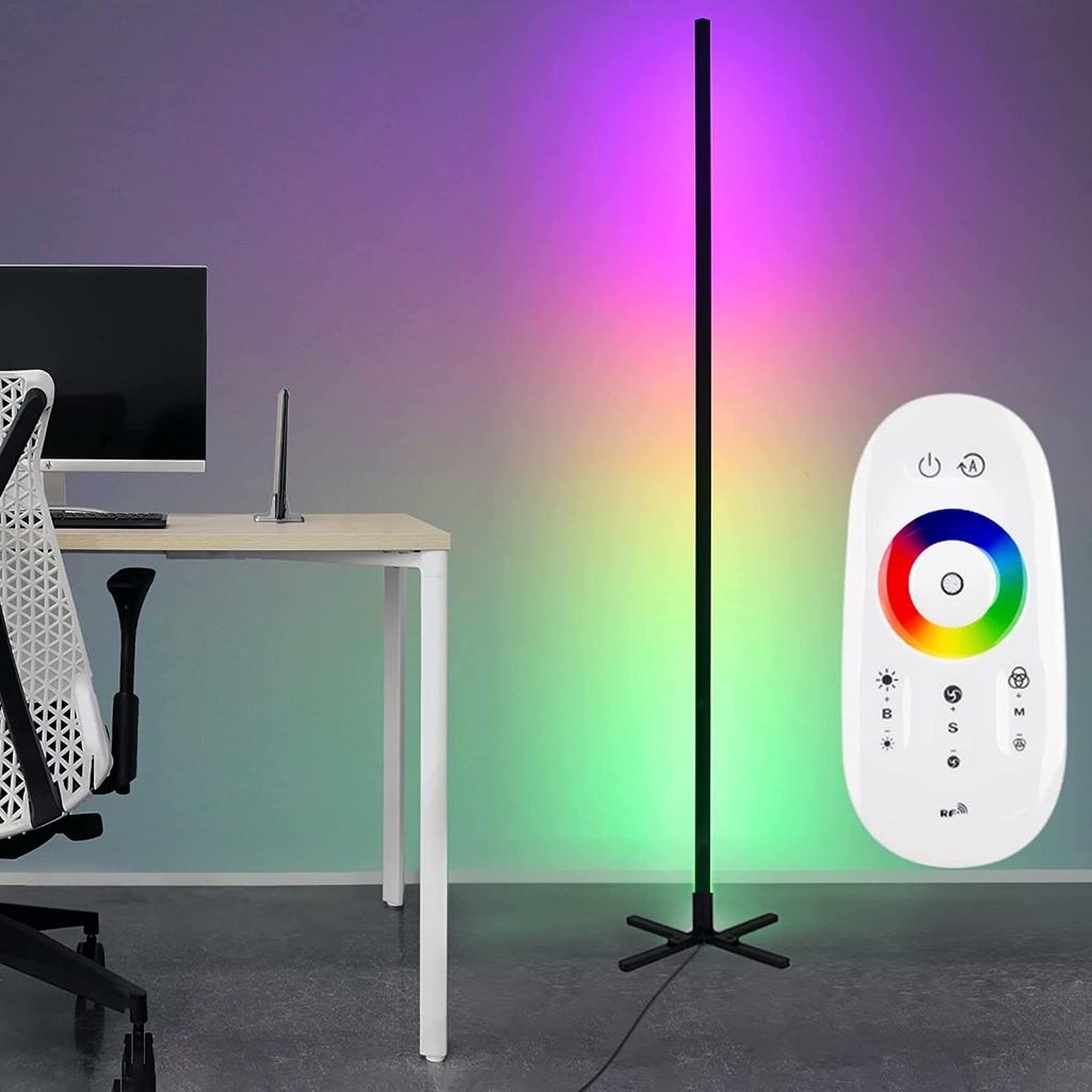 Smart RGB Corner Floor Lamp 5V USB Music Sync Atmosphere Light 180CM Multi-Color Gradient Stand Lighting Lamp
