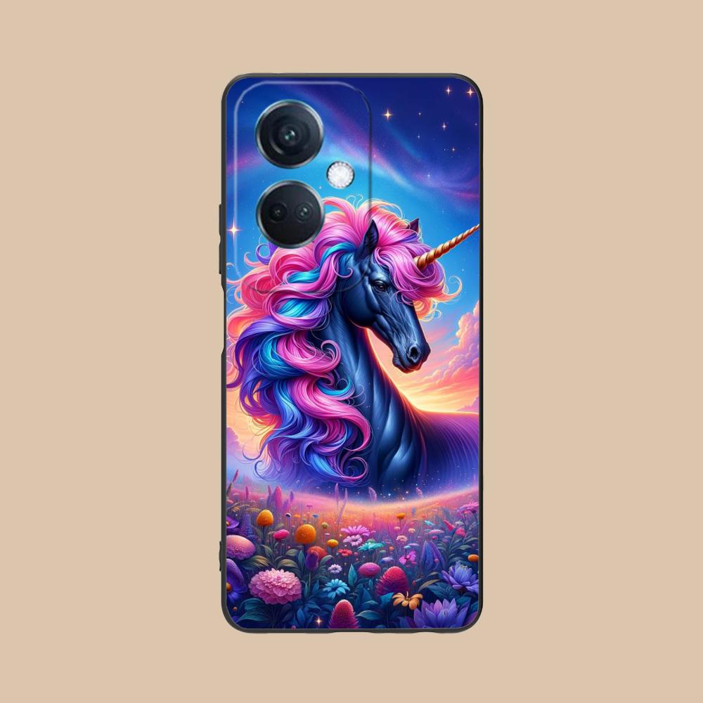 Фантазийный чехол для мобильного телефона с единорогом для OPPO Find X9 X8 X7 X6 X5 X3 X2 Plus s Pro Ultra Lite Цветной печатный чехол Роскошный чехол