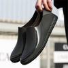 Men's Waterproof Non-Slip Short Rain Boots for Fishing and Kitchen Use