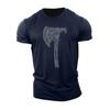 Viking Odin Axe Graphic Printing Summer Luxury Brand Cotton Men's and Women's T-Shirts Short Sleeves Street Fashion Trend