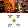 Рождественский Топпер Дерева Полые Звезды Украшения Вечеринка Домашнее Украшение Подарок