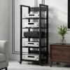 5/6/7-Tier Heavy Duty Audio Component Rack HiFi Amplifier Rack Audio-Video Shelf CD Record Player Stereo Receiver Holder