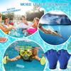 2 Pair Swimming Gloves Aquatic Swim Training Gloves For Diving Aerobics (L Size)