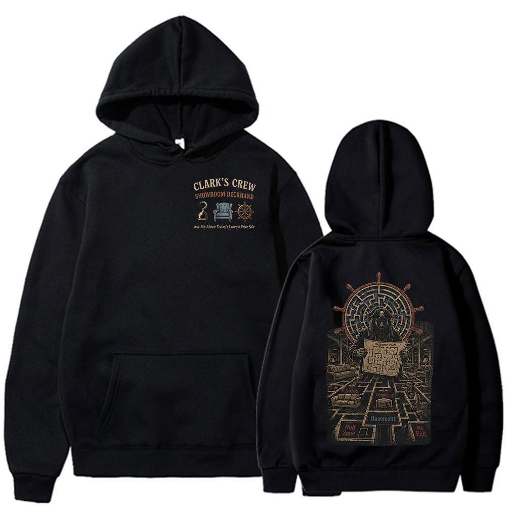 Movie Backrooms Cap'n Clark's Ottoman Empire Hoodies Men's Clothing Casual Oversized Long Sleeves Hooded Sweatshirts Streetwear