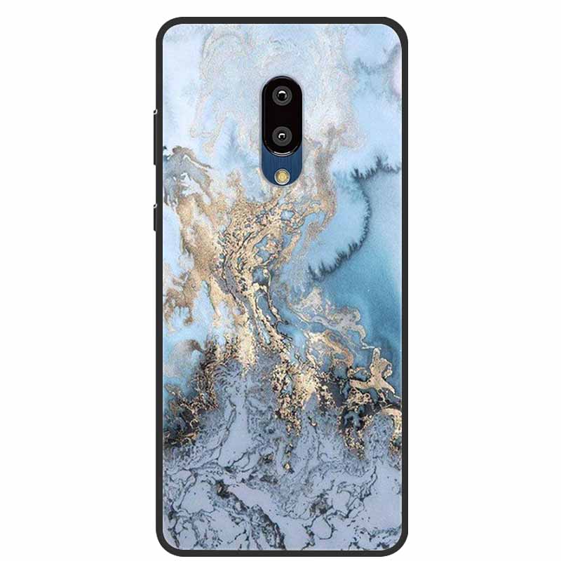 For Sharp Aquos Zero 2 Case Bumper Marble Silicone TPU Soft Phone Cover For Sharp Aquos Zero2 SH-Z20 SHV47 Case Cartoon funda