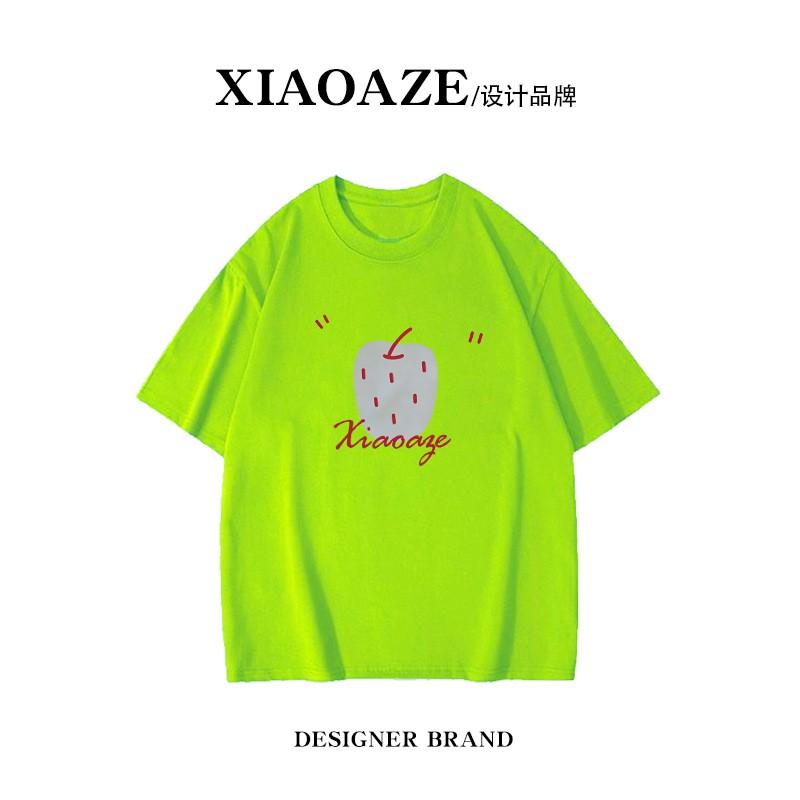 190g Cotton Vintage Graphic T-Shirt Men Women Loose Fit Short Sleeve Tee Casual Top