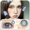 FUNSACHY 2pcs Natural Look Blue Eye Lenses Colored Contact Lenses for Eyes Eye Makeup Beauty Pupil Gray Eyes New Fashion Lens