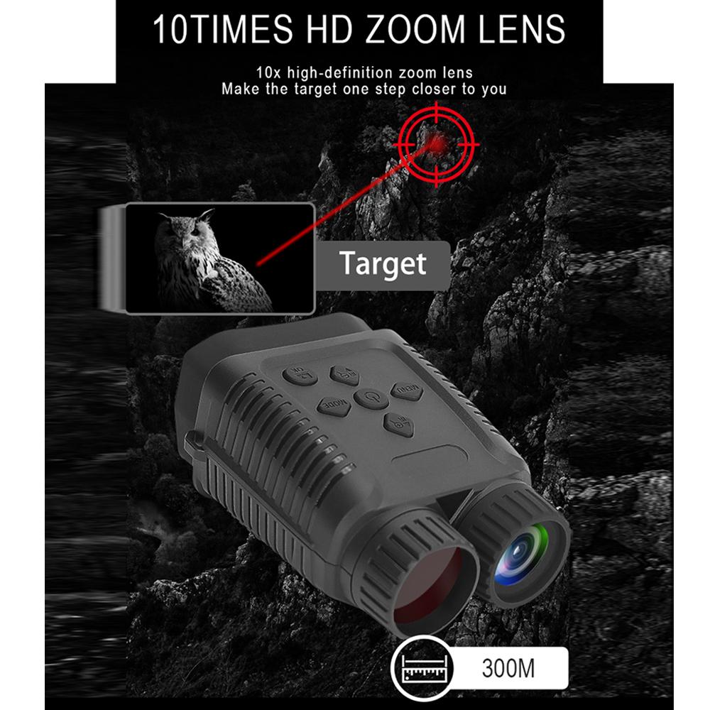 1080P Portable Mini Night-Vision Device Day Night Use Binocular Night-Vision Device 4X Digital Zoom