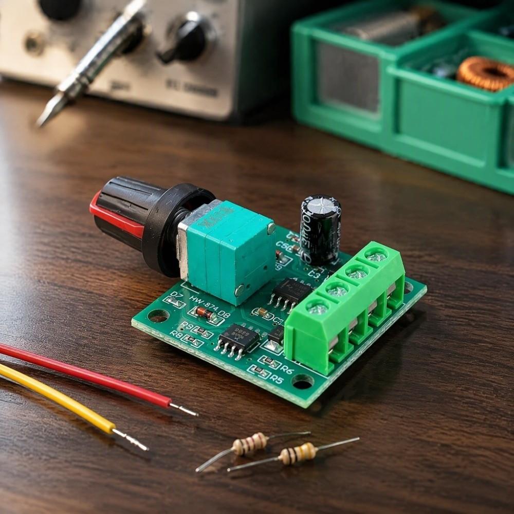2pcs / 6pcs DC 1.8-12V PWM Speed Controller 1803BK 1803B Low Voltage Controller For Tools