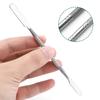 1pc Stainless Steel Spatula Professional Mirror Lady Mixing Tool for Nail Eye Shadow Eyelash Pigment Blending Foundation
