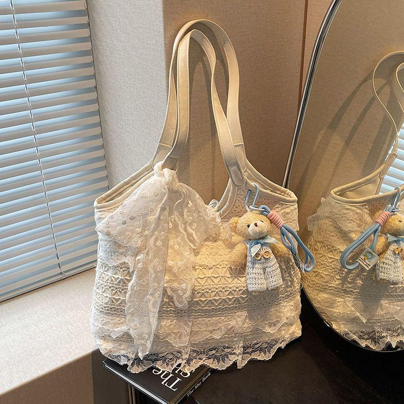 Amy Rabbit 2025 Women's Tote Bag – Fashionable Korean-Style Casual Shoulder Bag