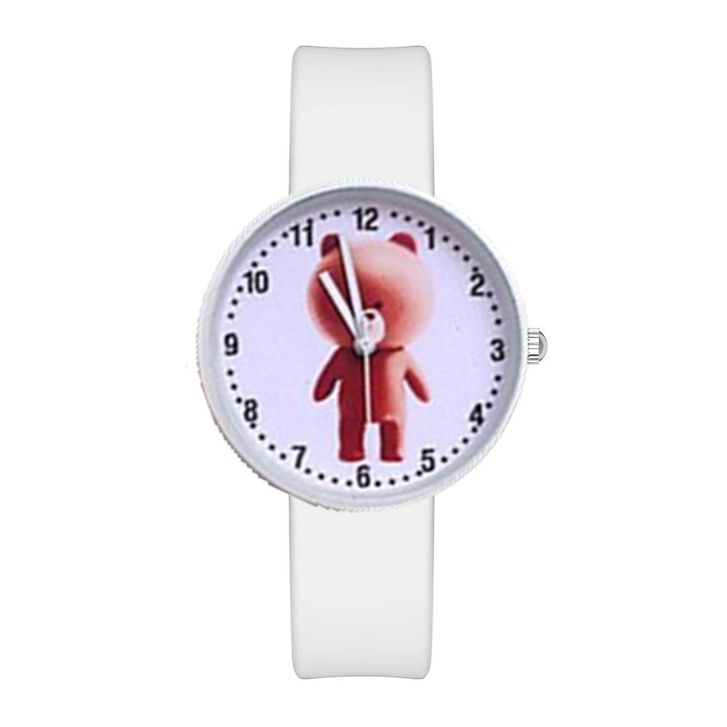 Мятно-зеленые простые повседневные часы в корейском стиле для женщин