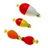 10/16Pcs EPS Foam Long Casting Lightweight Fishing Float with Weights High Visibility Buoyancy Ball