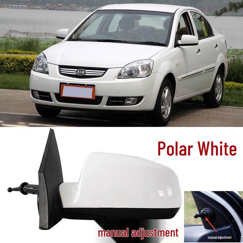 Kia Rio RIO Rearview Mirror Assembly - Includes 2-Year Warranty. Compatible with Other Reverse Mirrors.