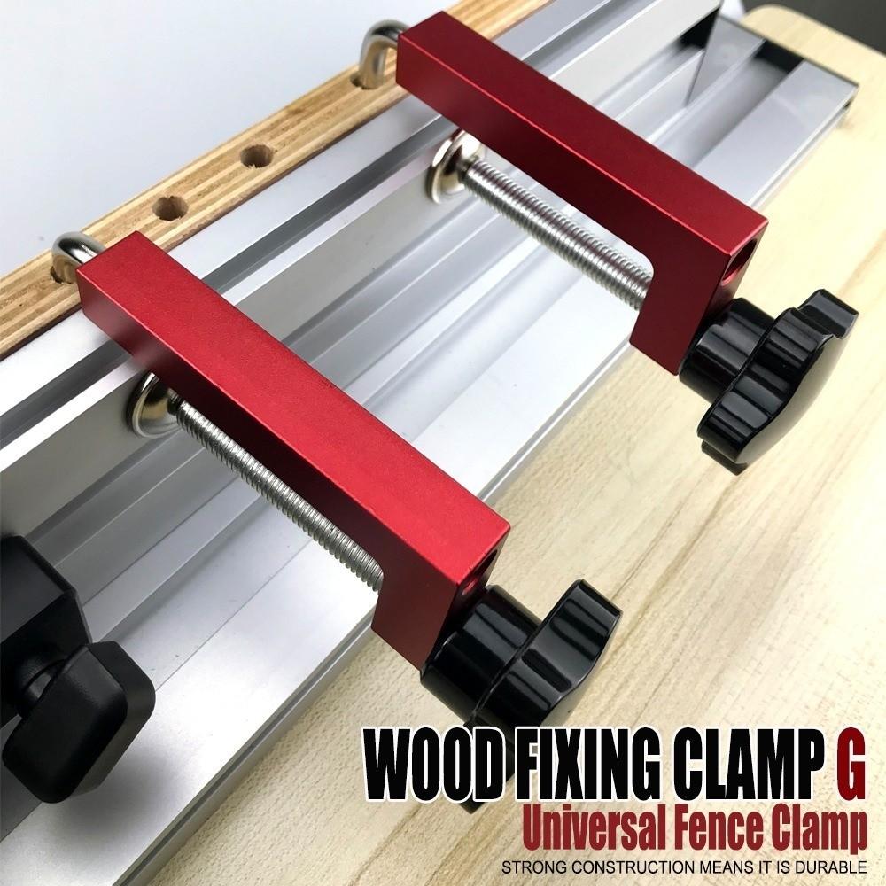 Adjustable Frame Rotating Fence Clamp Fast Fixed G Clip Woodworking Clamp Woodworking Tool