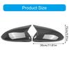 Carbon Fiber Pattern Mirror Cover Strong Scratch Resistant Mirror Case Hassle Free Setups Suitable for MK7 Golf