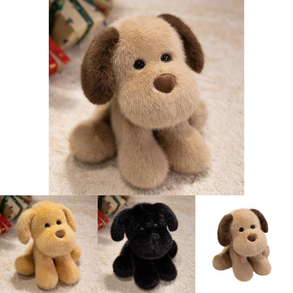 Adorable Golden Retriever Plush Toy With Short Hair For Sleep Pillow And Playtime