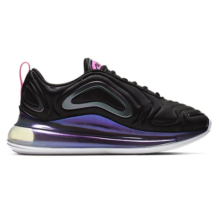 Nike Air Max 720 Черный Лазерная Фуксия Женские CD2047-001