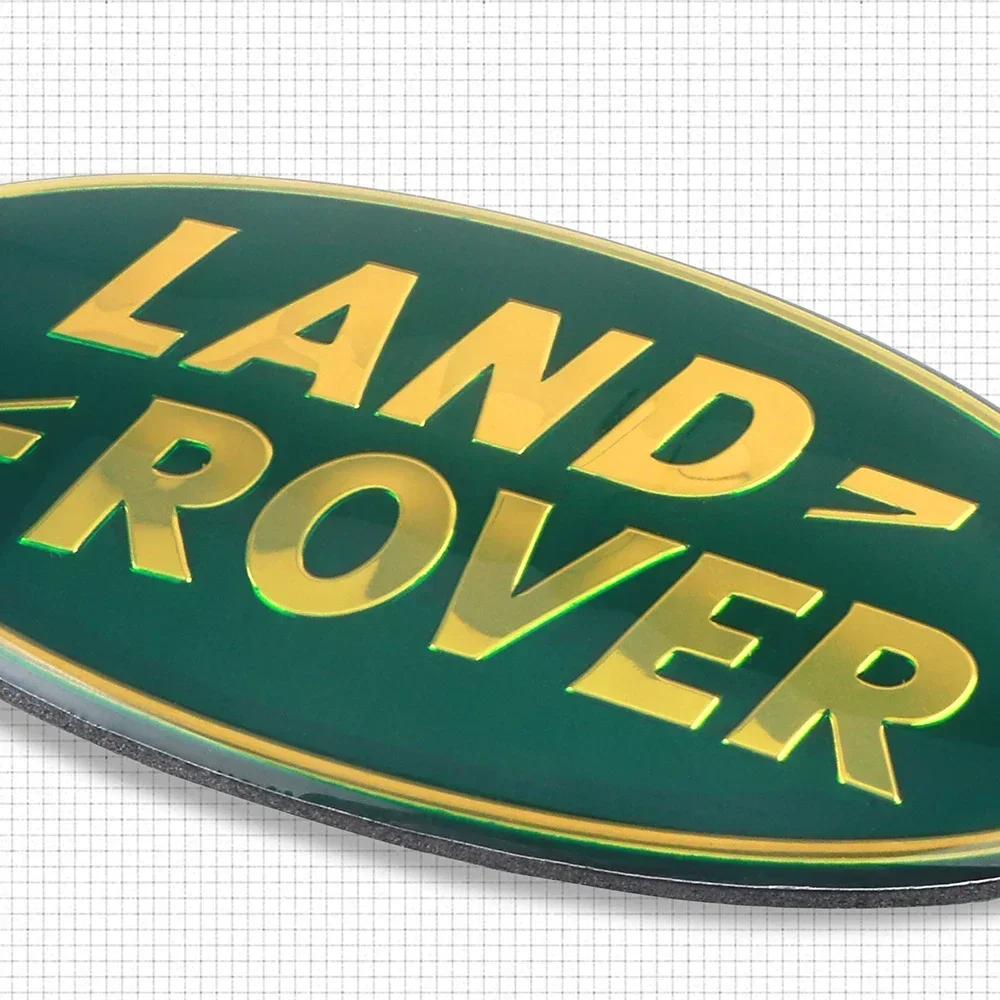 Car Front Grille Tail Trunk Badge Sticker For Land Rover Discovery Range Rover Evpque Defender Velar Freelander Sport Decoration YJ1