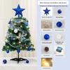 Mini Christmas Tree PVC Set for Desktop and Window Decoration