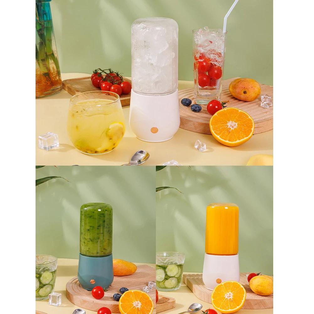 500ml Portable Home Wireless Charging Multifunctional Juicer Usb Charging Blender For Outdoor Travel