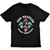 The Beatles Unisex Adult Xmas Hats Cotton T-Shirt