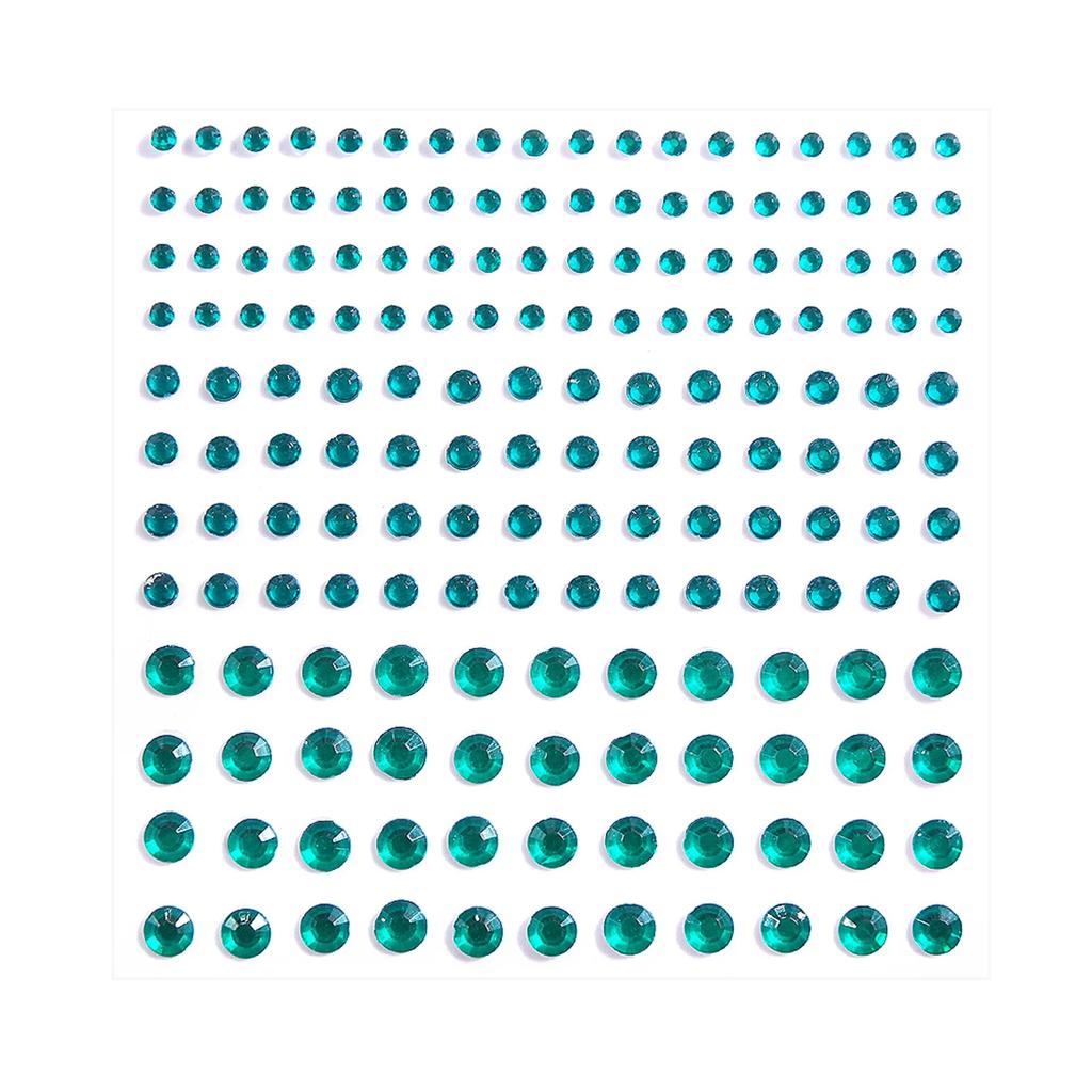 Цветные акриловые стразы, наклейка для глаз, сделай сам, вечерние, для лица, лба, макияжа, кристалл, самоклеящаяся наклейка для татуировки, наклейка для ногтей