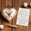 Love Heart Football Pocket Hug with Positive Card Emotional Support Heart Shaped Baseball Pocket Token Players Fans Collectible Encouragement Gift