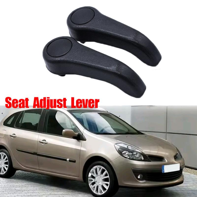 2x Car Seat Adjust Recline Handle Knob Lever Auto Accessories For Renault Clio All Series 1998-2008 2/3-4/5 Doors for Mk2 Twingo